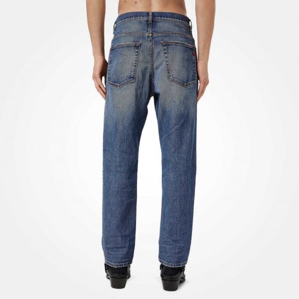 Diesel Men's Regular Fit Mid Waist Tapered Leg Jeans - Image 2