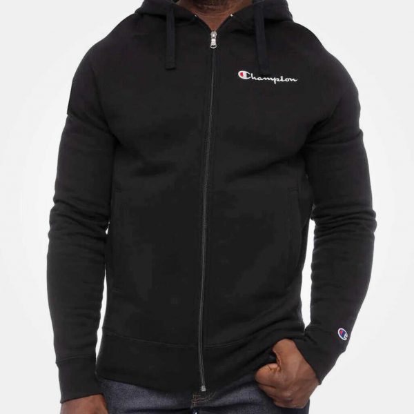 Champion Men Full Zip Hoodie Jacket