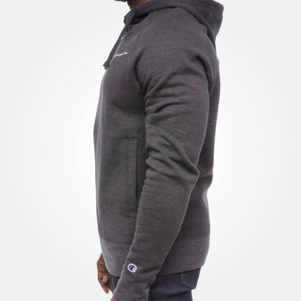 Champion Men Full Zip Hoodie Jacket - Image 2