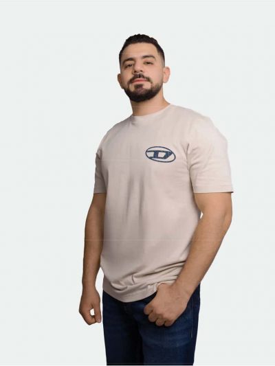 Diesel Mens Logo Print Tshirt