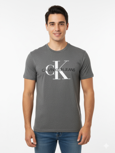 Calvin Klein Men Small Graphic Print Monogram Logo T-shirt
