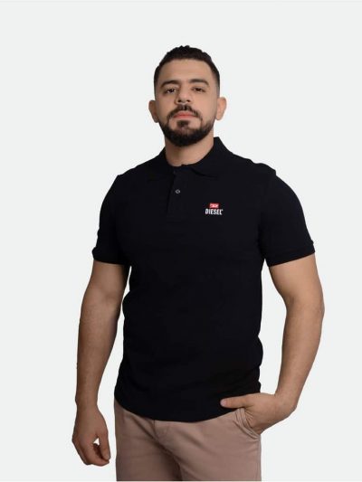 Diesel Men's Printed Small Logo Polo Shirt
