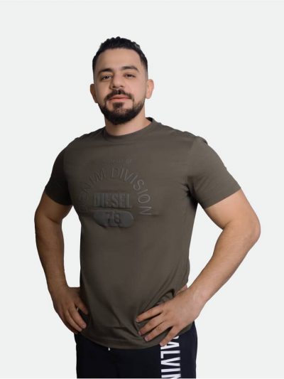 DIESEL MEN'S GRAPHIC PRINT T-SHIRT