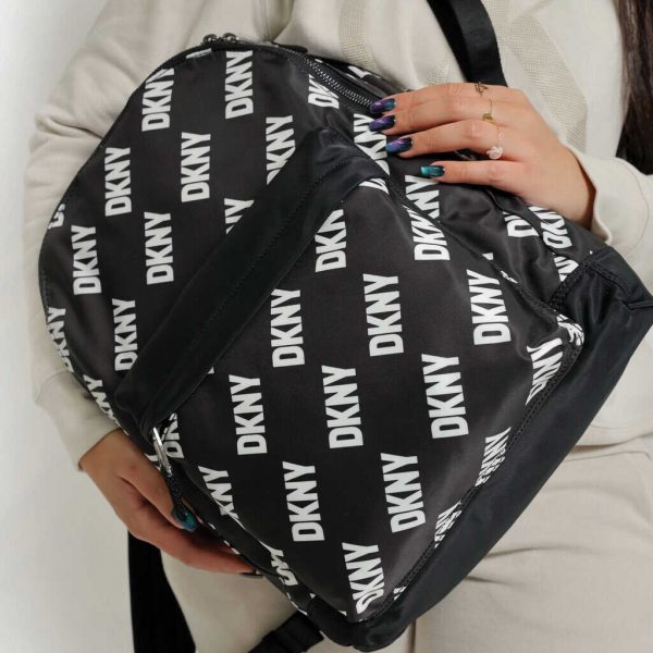 DKNY ALLOVER LOGO BACKPACK - Image 2