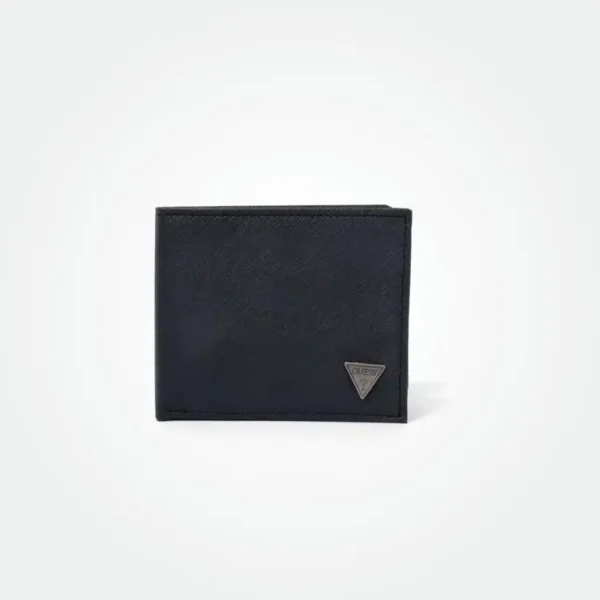 Guess Men's Leather Small Logo Bifold Wallet - Image 2