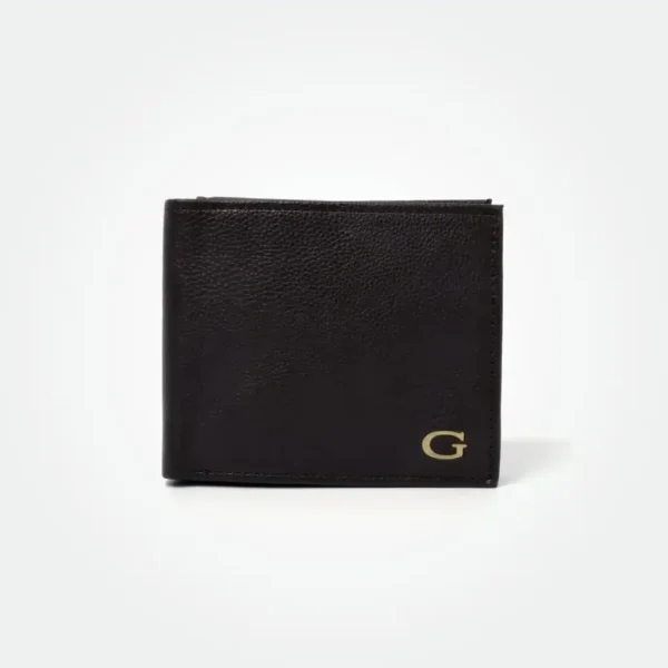 GUESS MEN'S LEATHER BI-FOLD WALLET - Image 2