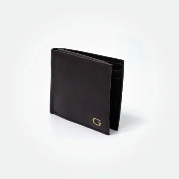 GUESS MEN'S LEATHER BI-FOLD WALLET - Image 4