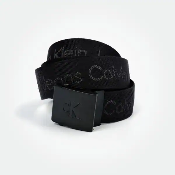 Calvin Klein Printed Logo Nylon Belt