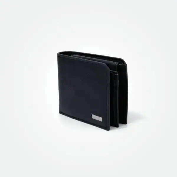 Calvin Klein Pebbled Leather Bi-fold Wallet - Image 3