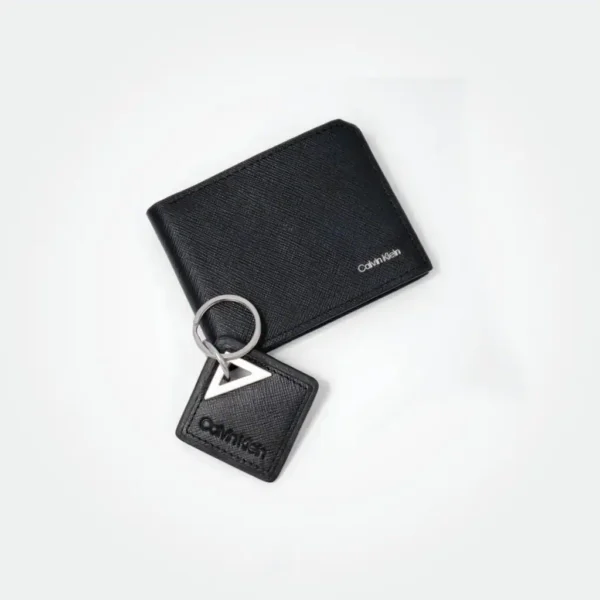 Calvin Klein Bi-fold Wallet With Keychain - Image 5
