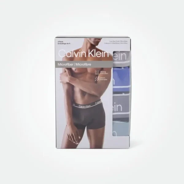 Calvin Klein Men's Underwear 4 Pack Low Rise Trunks