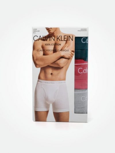 CALVIN KLEIN UNDERWEAR 3 PACK BOXER BRIEF