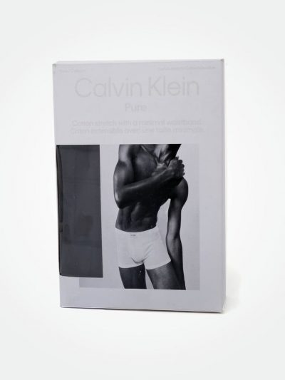 CALVIN KLEIN PURE 3 PACKS TRUNKS - XL