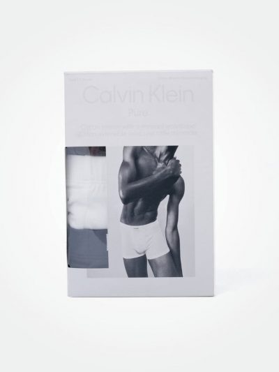 CALVIN KLEIN UNDERWEAR PURE 3 PACKS TRUNKS