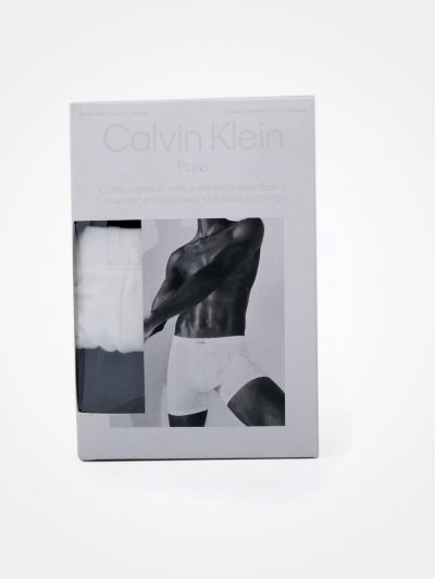 CALVIN KLEIN UNDERWEAR  PURE 3 PACKS BOXER BRIEF