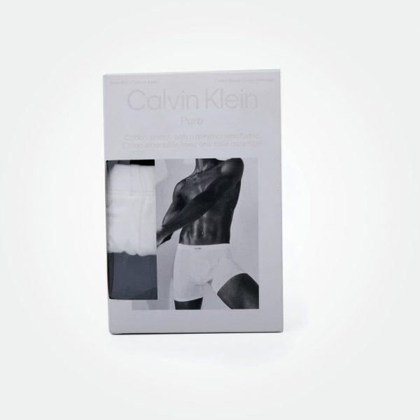 CALVIN KLEIN UNDERWEAR  PURE 3 PACKS BOXER BRIEF