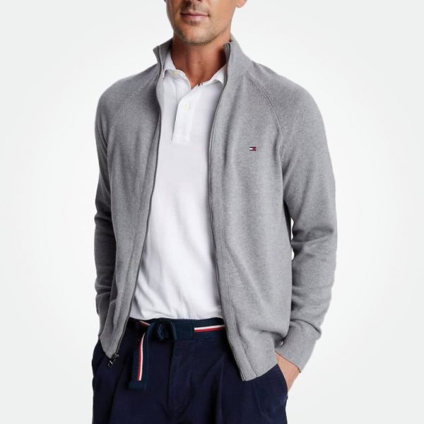 Tommy Hilfiger Men's Full Zipped Sweater