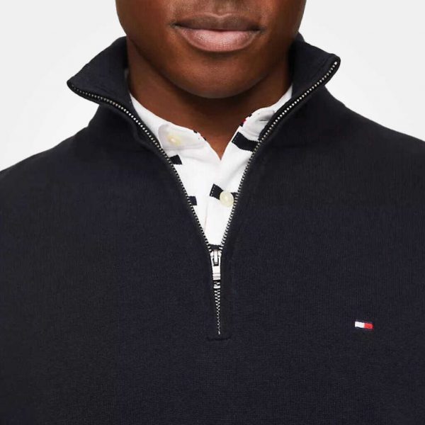 Tommy Hilfiger Men's Quarter Zipped Sweater - Image 2