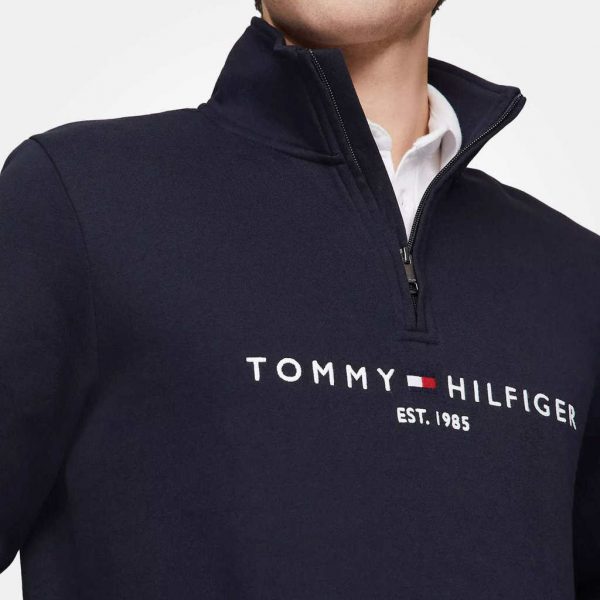Tommy Hilfiger Men's Quarter Zipped Sweathsirt - Image 2
