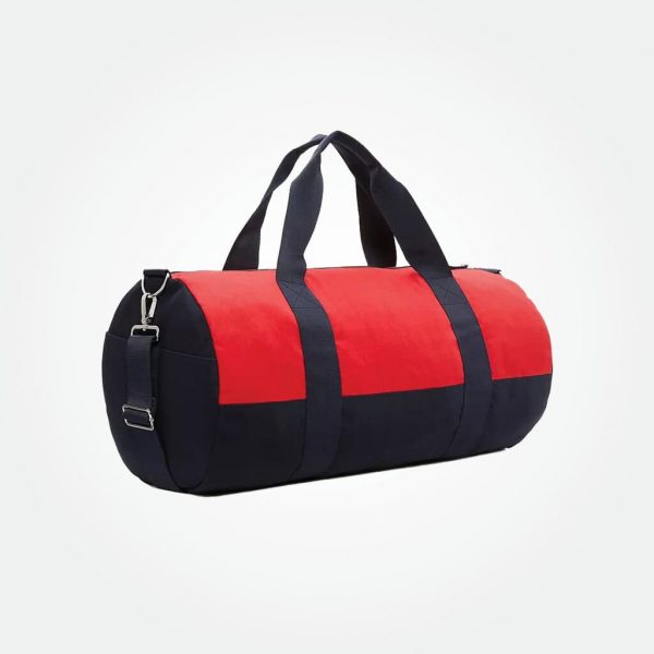 Tommy Logo Colorblock Canvas Duffle Bag - Image 2