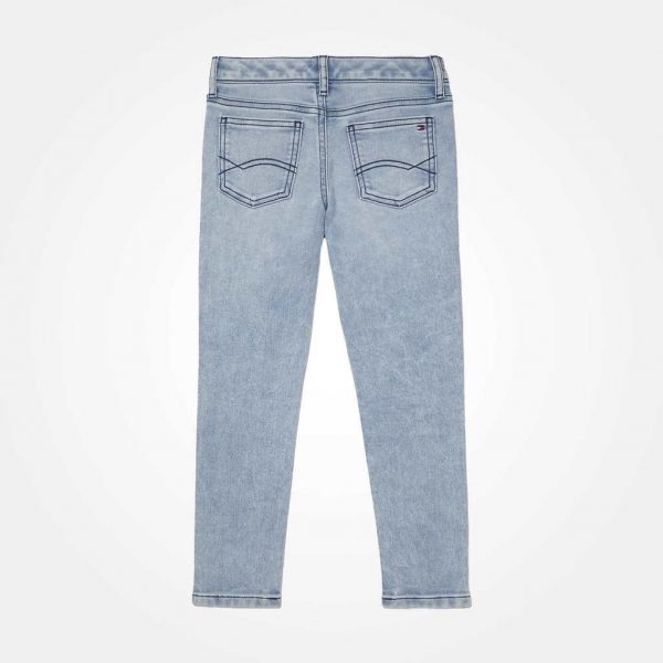 Tommy Hilfiger Stretch Nora Skinny Jeans for Kids Girls - Image 3