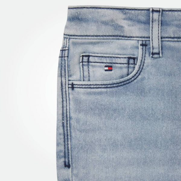Tommy Hilfiger Stretch Nora Skinny Jeans for Kids Girls - Image 2