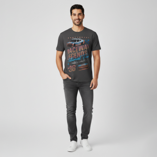 Hollister Men's Raceway logo T-shirts