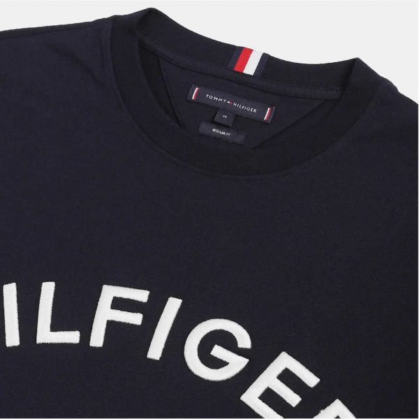 Tommy Hilfiger Mens T-shirt Embroidered logo