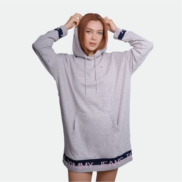 Tommy Hilfiger Women's Hooded Sweatshirt Dress - Image 2