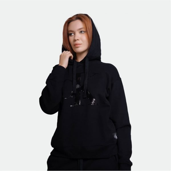 Calvin Klein Women's Hoodie Sequins