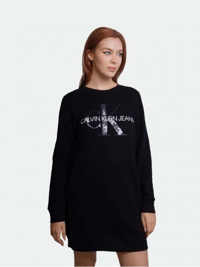 Calvin Klein Women's Tonal Monogram Dress