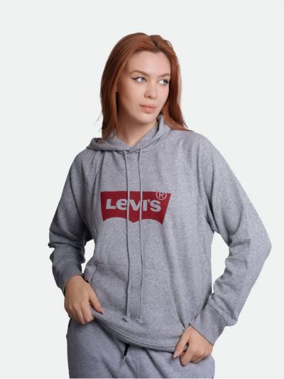 Levi's Women Hoodie Jacket Graphic Print Logo