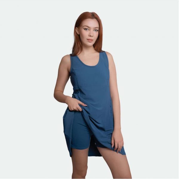 Lole Women's Active Dress in Blue - Image 2