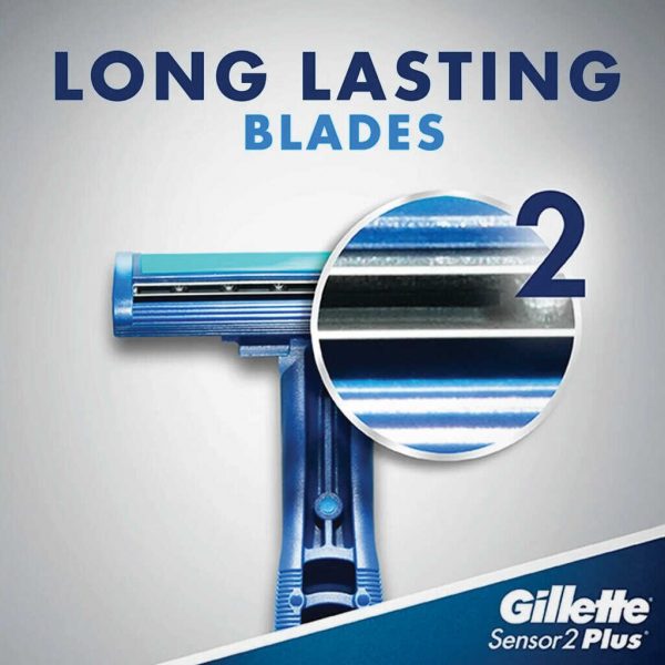 Gillette 52pcs Sensor2 Plus Disposable Razors - Image 2