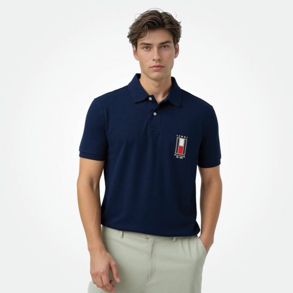 Tommy Hilfiger Men Embroidered Polo Shirt