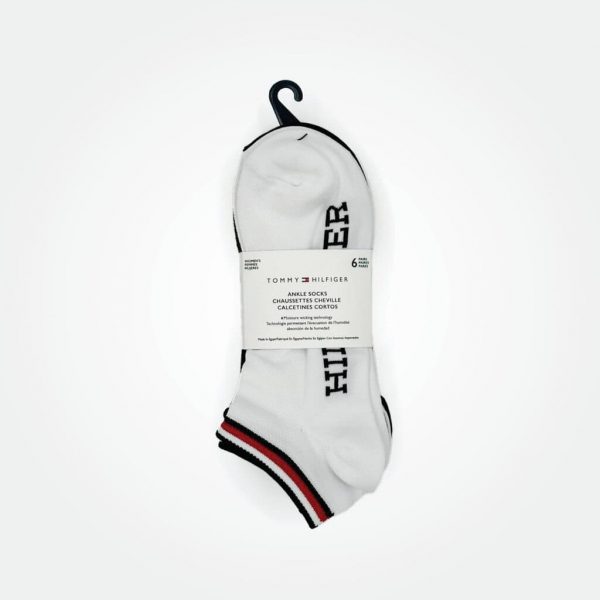 Tommy Hilfiger Women 6 Pairs Ankle Socks