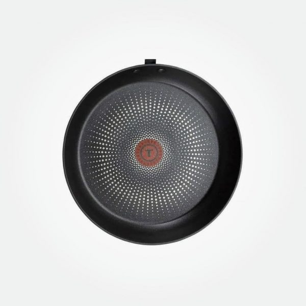 T-fal Elite 3 Piece Titanium Nonstick Skillets PFOA Free - 8" Inch - 9.75" Inch - 11.25" Inch Skillets Set - Image 4