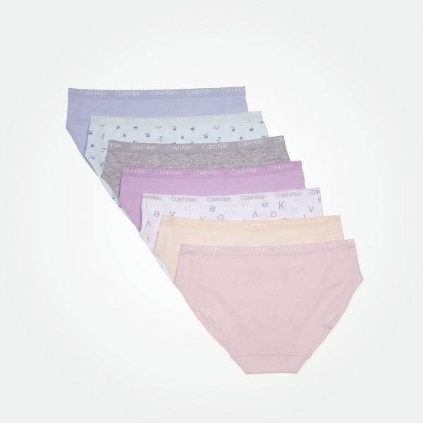 Calvin Klein Kids Girls 7 Packs Bikini - Image 2