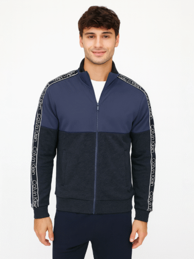CALVIN KLEIN MEN'S FULL ZIP SWEATSHIRT