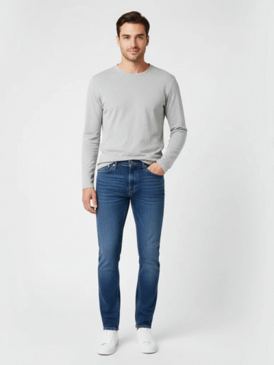 CALVIN KLEIN MEN JEANS SLIM STRAIGHT FIT