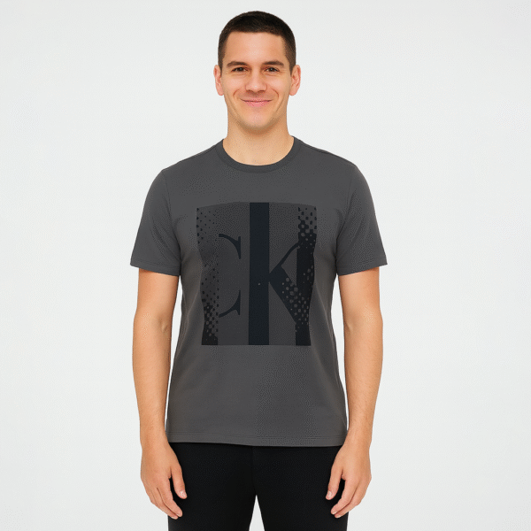CALVIN KLEIN MEN'S T-SHIRT MONOGRAM LOGO