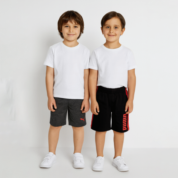 PUMA 2 PACK SHORTS FOR BIG BOYS