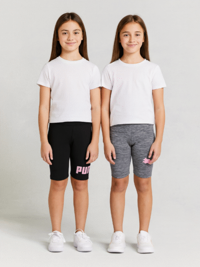 PUMA 2PC BIKE SHORTS FOR KIDS