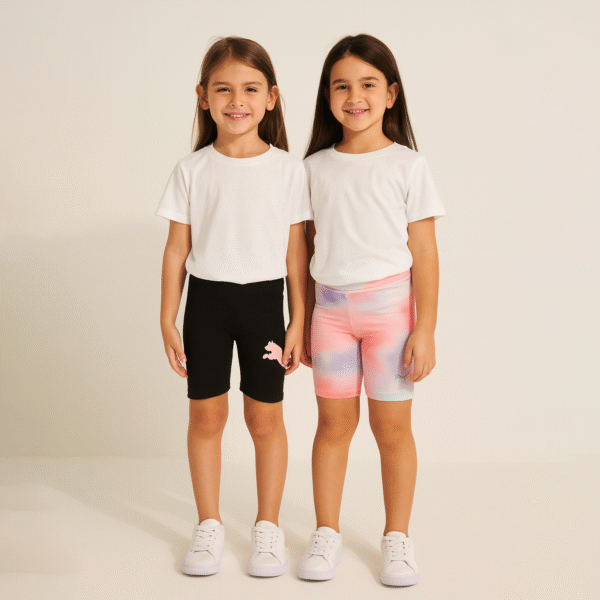 PUMA 2PC BIKE SHORTS FOR KIDS