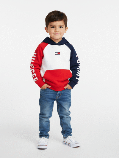 Tommy Hilfiger Kids Boys Hoodie Sweatshirt