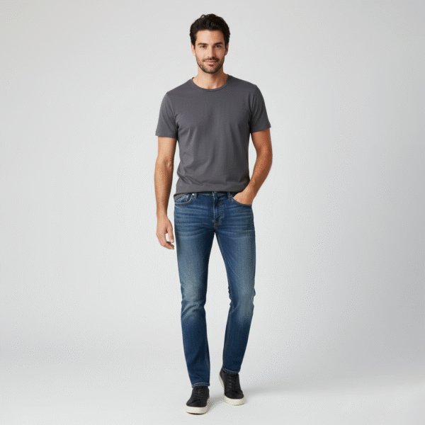 HOLLISTER MEN SLIM STRAIGHT JEANS DENIM