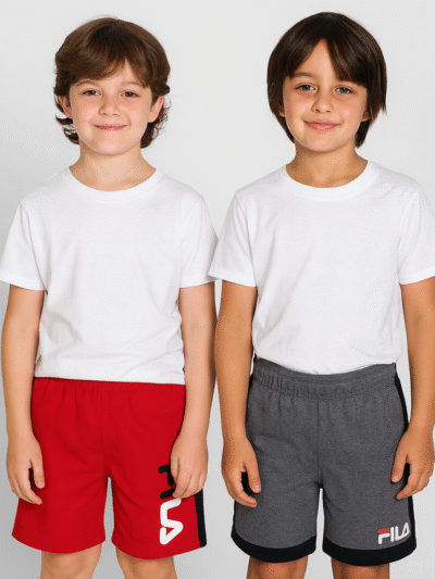 FILA 2 PACK SPORT SHORTS FOR BIG BOYS
