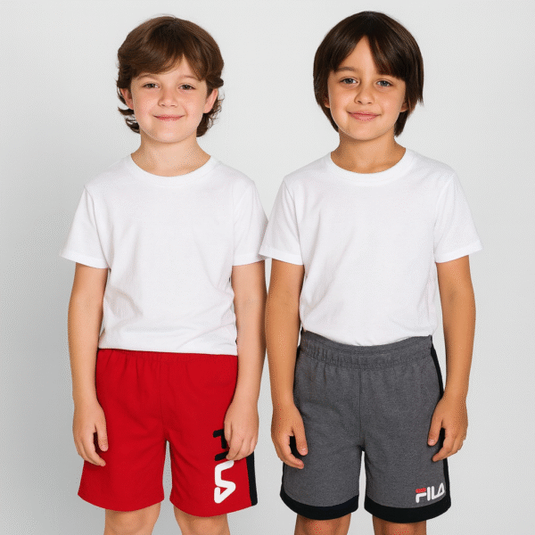 FILA 2 PACK SPORT SHORTS FOR BIG BOYS