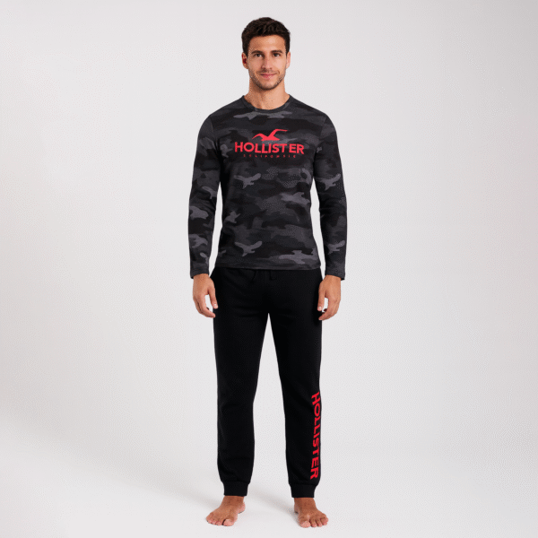 HOLLISTER MEN SLEEPWEAR 2PC SET