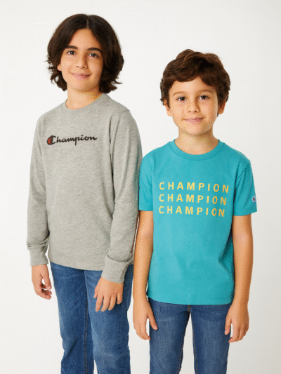 CHAMPION 2PC SET LONG SLEEVES & T-SHIRT FOR BIG BOYS